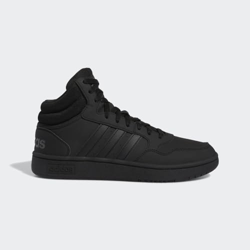 Men's Hoops 3.0 Mid Black/Black/Grey 9.5