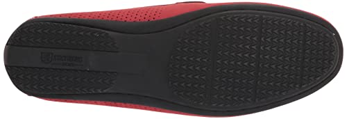 Mens Corby Slip on Driving Style Loafer, Red, 10 US