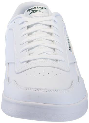 Court Advance Sneaker, FFP-Footwear White/Footwear White/Clover Green, 9.5 US Men