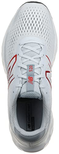 Men's 520 V8 Running Shoe, Grey/Red, 10.5