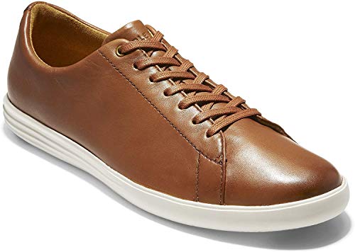 Men's Grand Crosscourt Ii Sneaker, TAN Leather BURNSH, 11