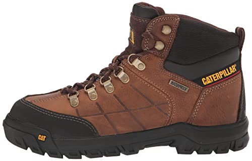 Footwear mens Threshold Waterproof Steel Toe Work Boot, Real Brown, 10.5 Wide US