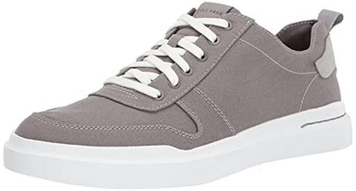 Mens Grandpro Rally Canvas Court Sneaker, Stormcloud Canvas/Sleet, 12 US