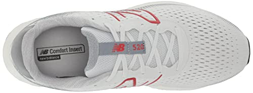 Men's 520 V8 Running Shoe, Grey/Red, 10.5