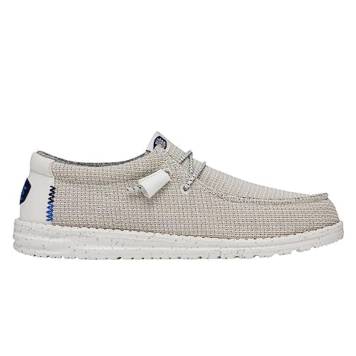 Wally Sport Mesh White Size 10 | Men's Shoes | Men's Slip On Loafers | Comfortable & Light Weight