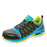 1503 S1 - SRA - safety shoes / work shoes / sandals - metal free "gyshu1503" Black / Blue / Green (48 EU/ 15 US, Grün/Schwarz)