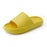 Slippers for Women and Men Ultra Comfort Non-Slip Shower Sandals Indoor and Outdoor Use Quick Drying Pool Party Home (Yellow, Adult, Women, 7.5, Numeric, US Footwear Size System, Medium)